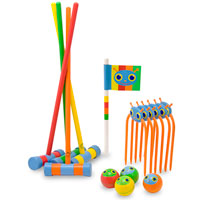 Happy Giddy Croquet Set