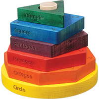 Colored Shape Stacker