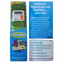 Camo Bookmark & Reading Light - Pink