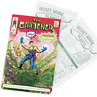 Comic Book Plantable Paper