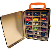 Hot Wheels 18 Car Vintage Storage Tin