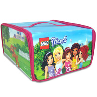 LEGO Friends ZipBin Heartlake Place Transforming Toy Box