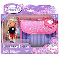 Everyday Princess Ballerina Purse with One Doll