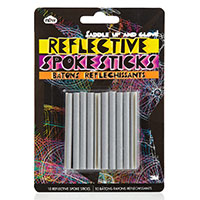 Reflective Bike Spoke Sticks