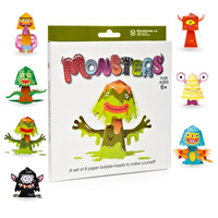 Build Your Own Bobble Head - Monsters