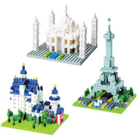 Nanoblocks Sites to See Set of 3
