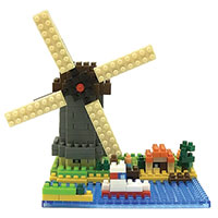 Nanoblocks Sites to See Plus - Windmill