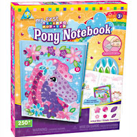 My First Sticky Mosaics Pony Notebook