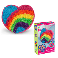 PlushCraft Heart Pillow