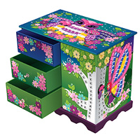 Sticky Mosaics Fairy Forest Jewelry Box