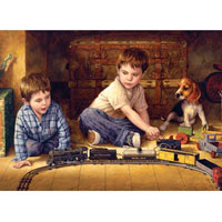 Cobble Hill Easy Handle Puzzle Attic Treasure - 275 pc