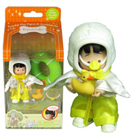 Madeline the Duck Poseable Figure Set