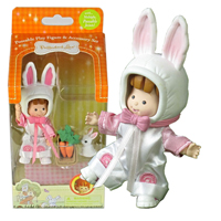 Rachel the Bunny Poseable Figure Set