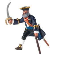 Pirate Captain with Wooden Leg