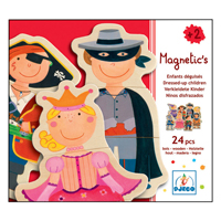 Djeco Wooden Magnetics - Dressed-Up Children