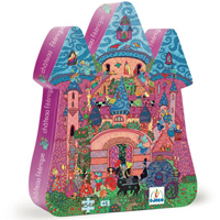 Djeco Silhouette Puzzle - Fairy Castle