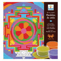 Djeco Tibetan Mandalas Colored Sand Kit