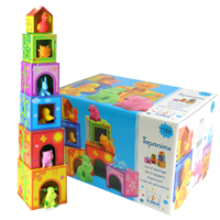 Djeco Topanimo - 6 Cubes & 6 Animals