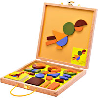 GeoSavanna Wooden Magnets