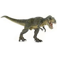 Green Running Tyrannosaurus Rex