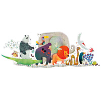 Djeco Animal Parade Puzzle - 36 pc