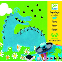 Djeco Big Monsters Stamps and Stencils