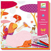 Djeco All My Beautiful Dresses - Rubbings