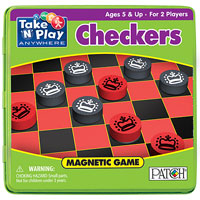 Magnetic Travel Checkers