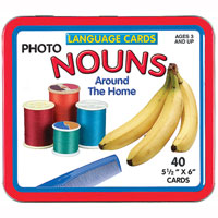 Language Cards - Nouns (Around the House)