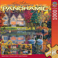 Autumn Grace 1000 pc Panoramic Puzzle
