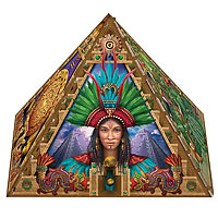 3D Pyramid Stairway to the Sun - 300 pc