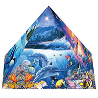 3D Pyramid Wonders of the Universe - 300 pc