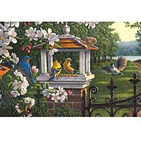 1000 pc Panoramic - Springtime Melody