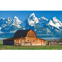 1000 pc Panoramic - Grand Tetons
