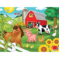 Old McDonald Song Sound Puzzle - 24 pc