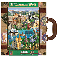 Wonders of the World Suitcase Puzzle - 1000 pc