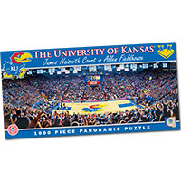 College Panoramic Stadium Puzzle - University of Kansas