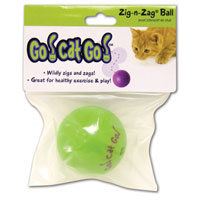 Go Cat Go Zig-N-Zag Ball