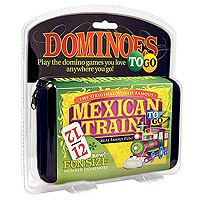 Mexican Train to Go Domino Game
