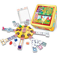 Mexican Train & Chickenfoot Domino Game