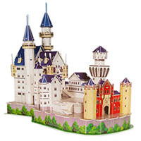 3D Puzzle Neuschwanstein Castle - 98 pcs