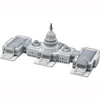 3D Puzzle US Capitol Building - 132 pcs