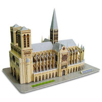 3D Puzzle Notre-Dame de Paris - 74 pc
