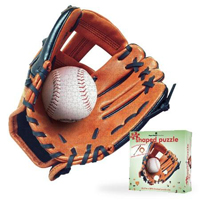 Puzzle Shapes - Baseball Glove - 500 pc