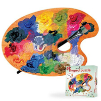 Puzzle Shapes - Artist Palette - 500 pc