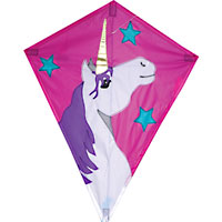 25 inch Diamond Kite - Lucky Unicorn