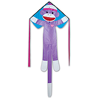 Regular Easy Flyer Kite - Sock Monkey