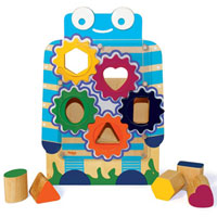 Geared Shape Sorter Robot