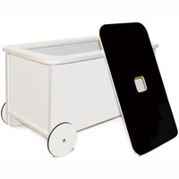 Storage Chest with Chalkboard Lid