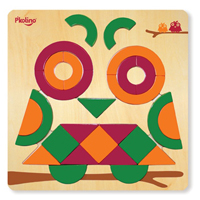 P'kolino Multi-Solution Shaped Puzzle - Owl